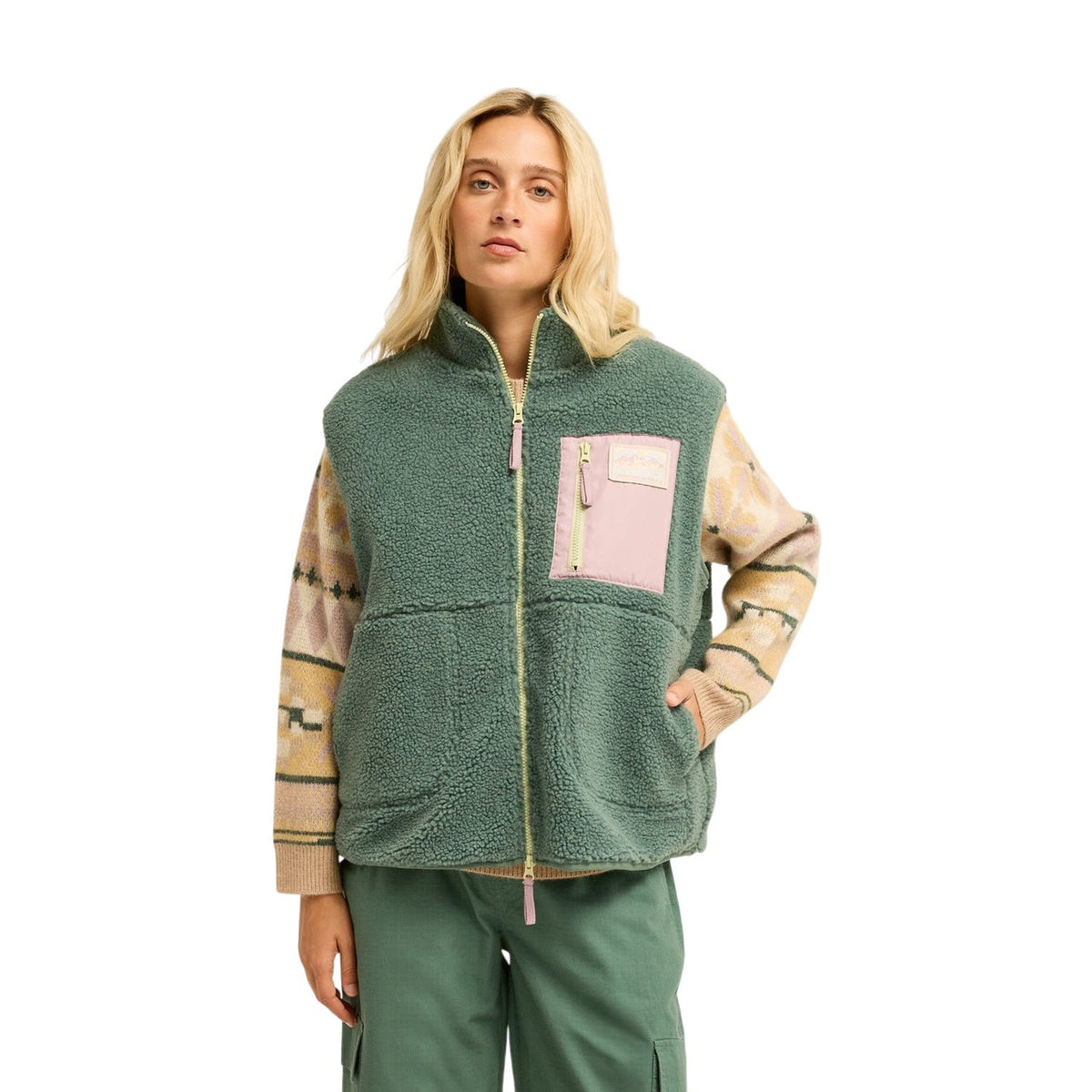 Billabong | Women Wild Forest Sleeveless Fleece
