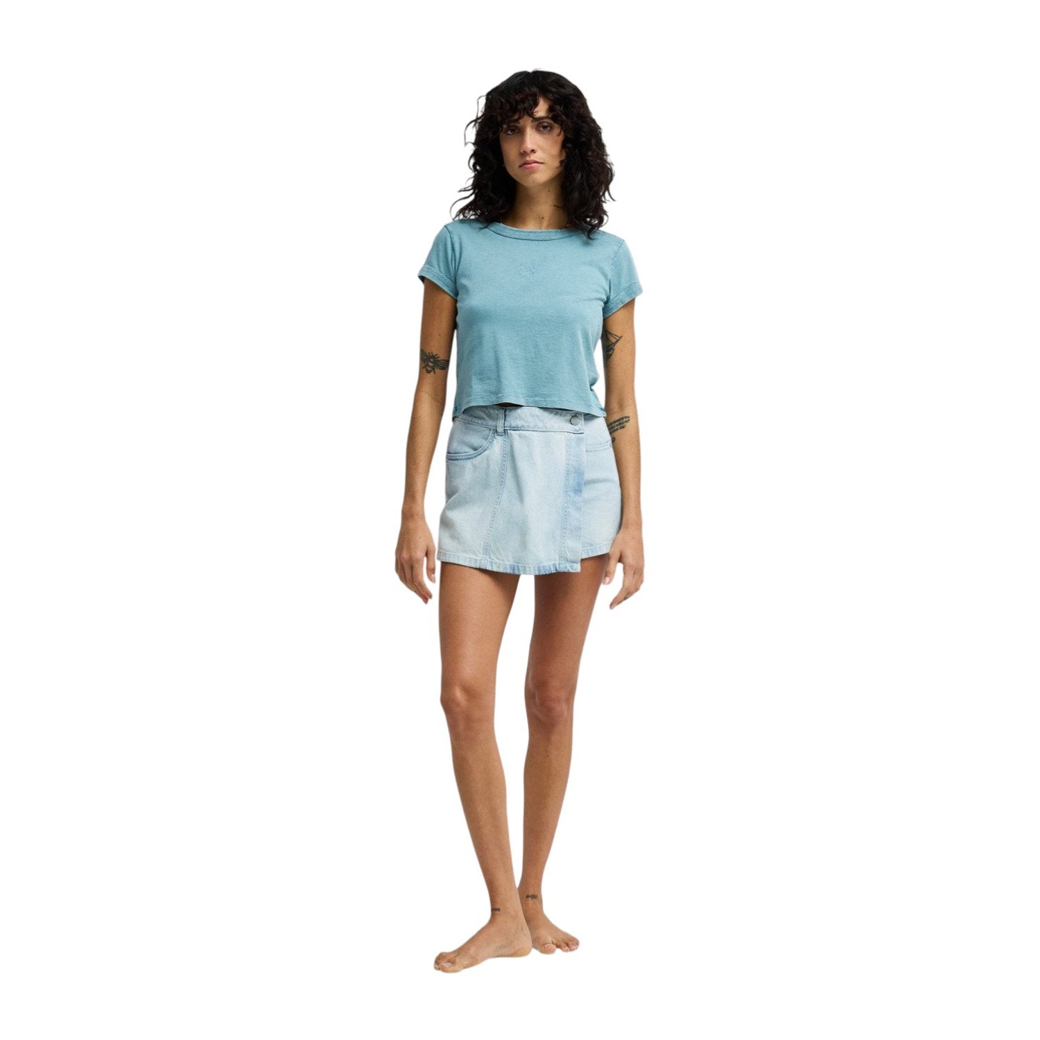 Billabong | T-Shirt à Manches Courtes Femme Daily Salt Washed