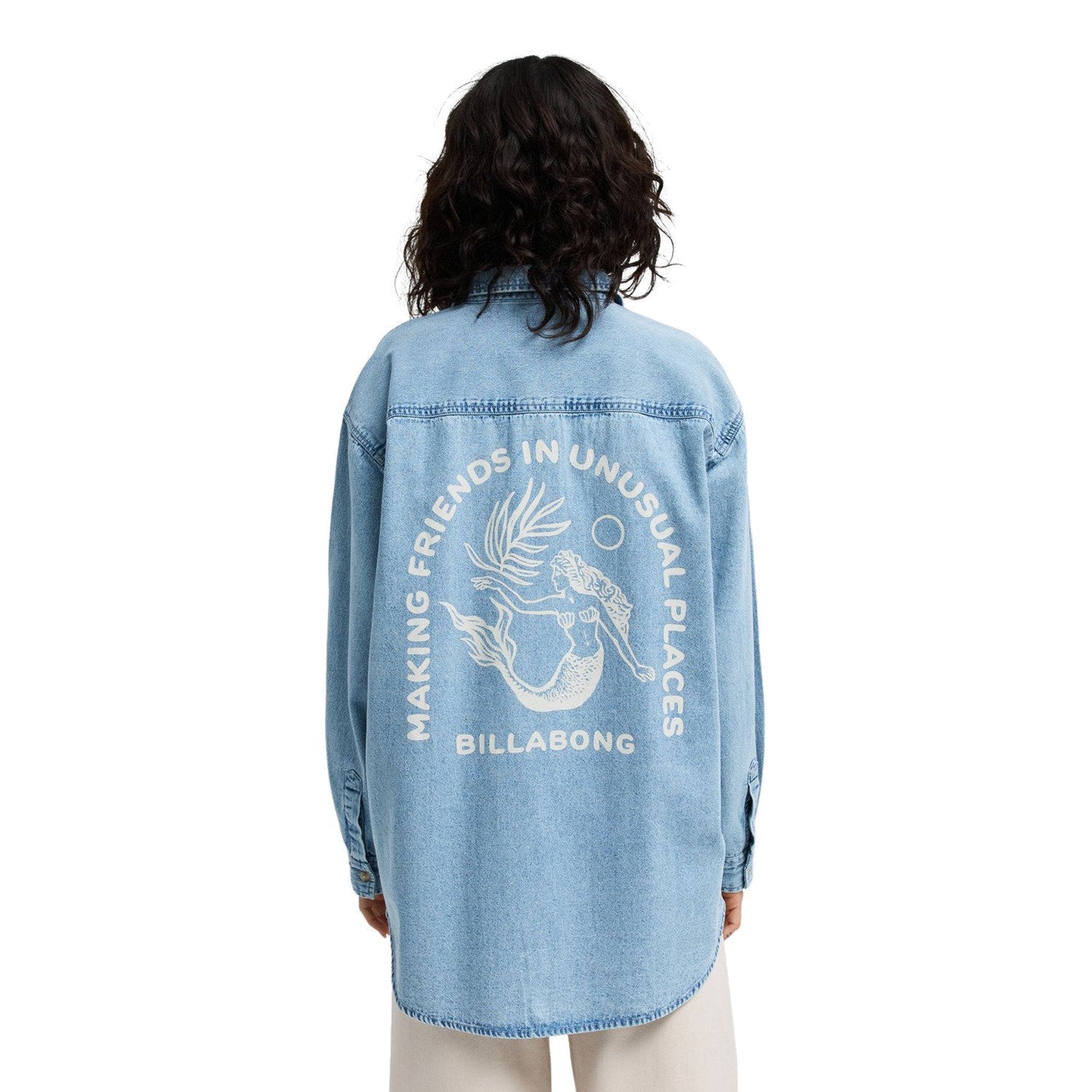 Billabong | Women Down The Coast Woven Top Shirt Long Sleeves