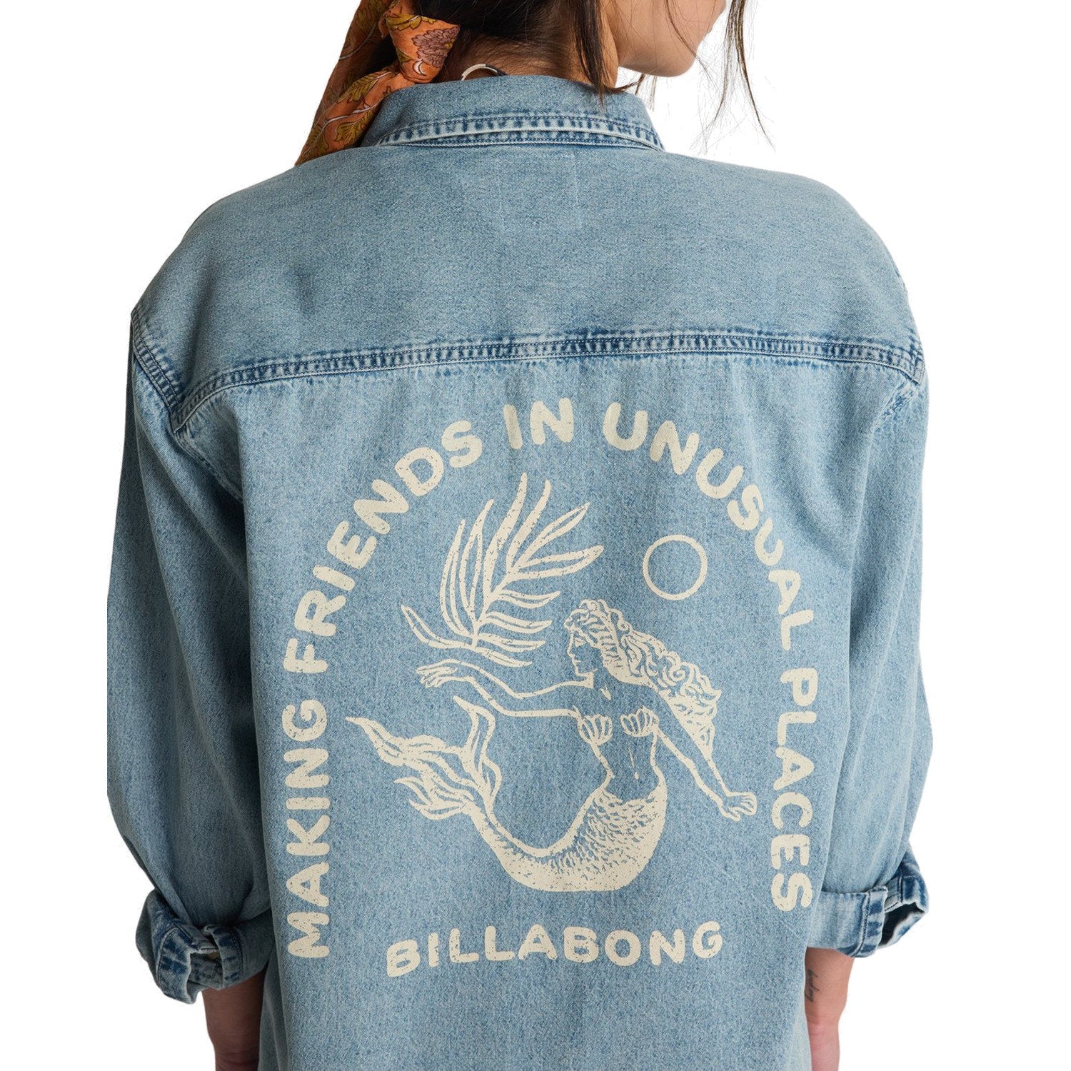 Billabong | Women Down The Coast Woven Top Shirt Long Sleeves