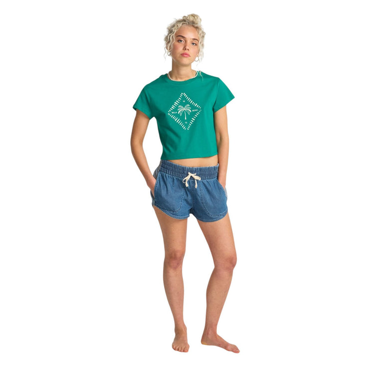 Billabong | T-Shirt à Manches Courtes Femme Check Me In