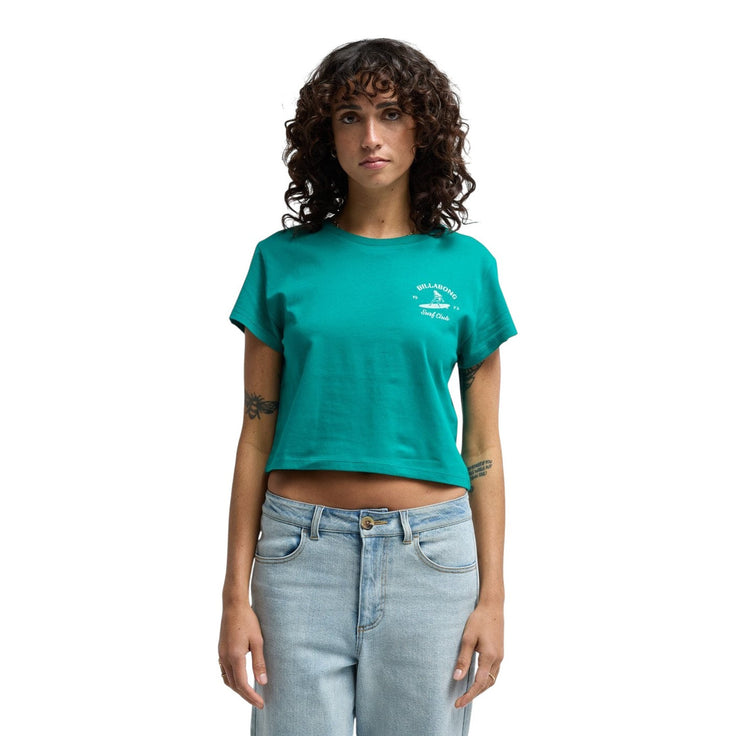Billabong | T-Shirt à Manches Courtes Femme Surf The Waves