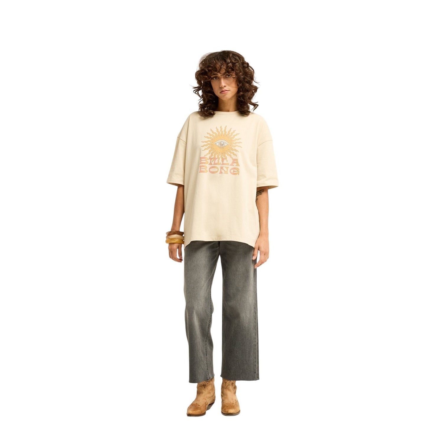 Billabong | T-Shirt à Manches Courtes Femme Adiv Good Vives True Boy