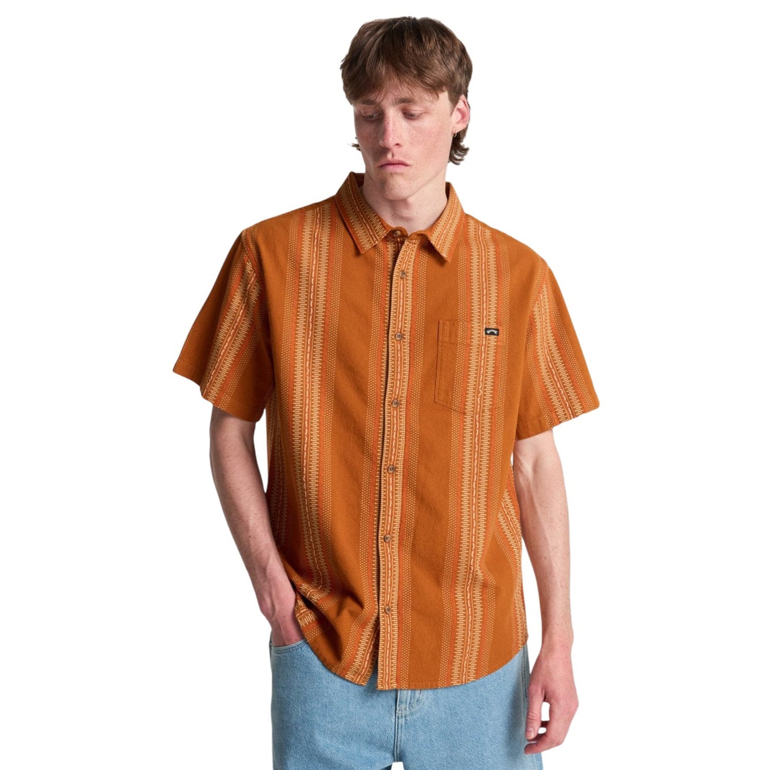 Billabong | Chemise à Manches Courtes Homme Sundays Jacquard