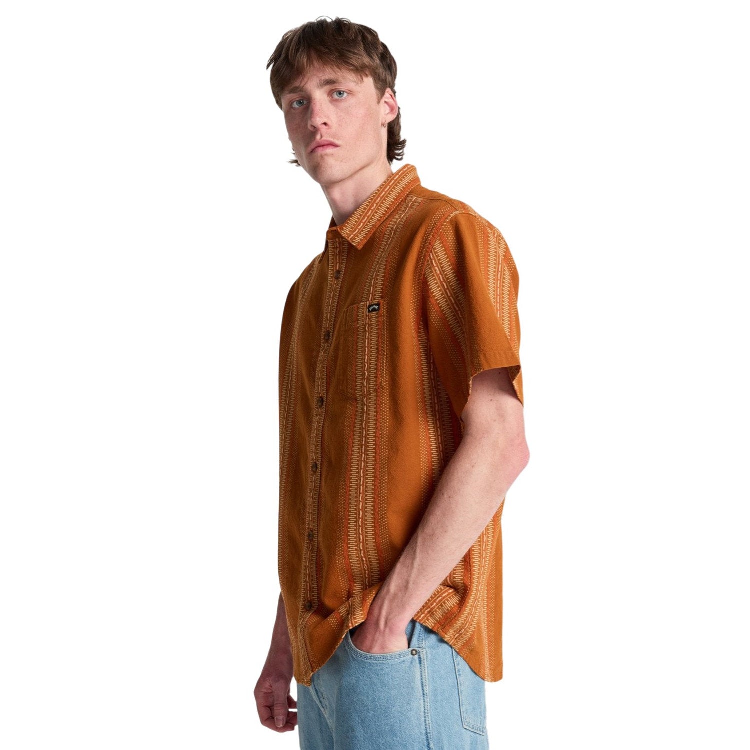 Billabong | Chemise à Manches Courtes Homme Sundays Jacquard