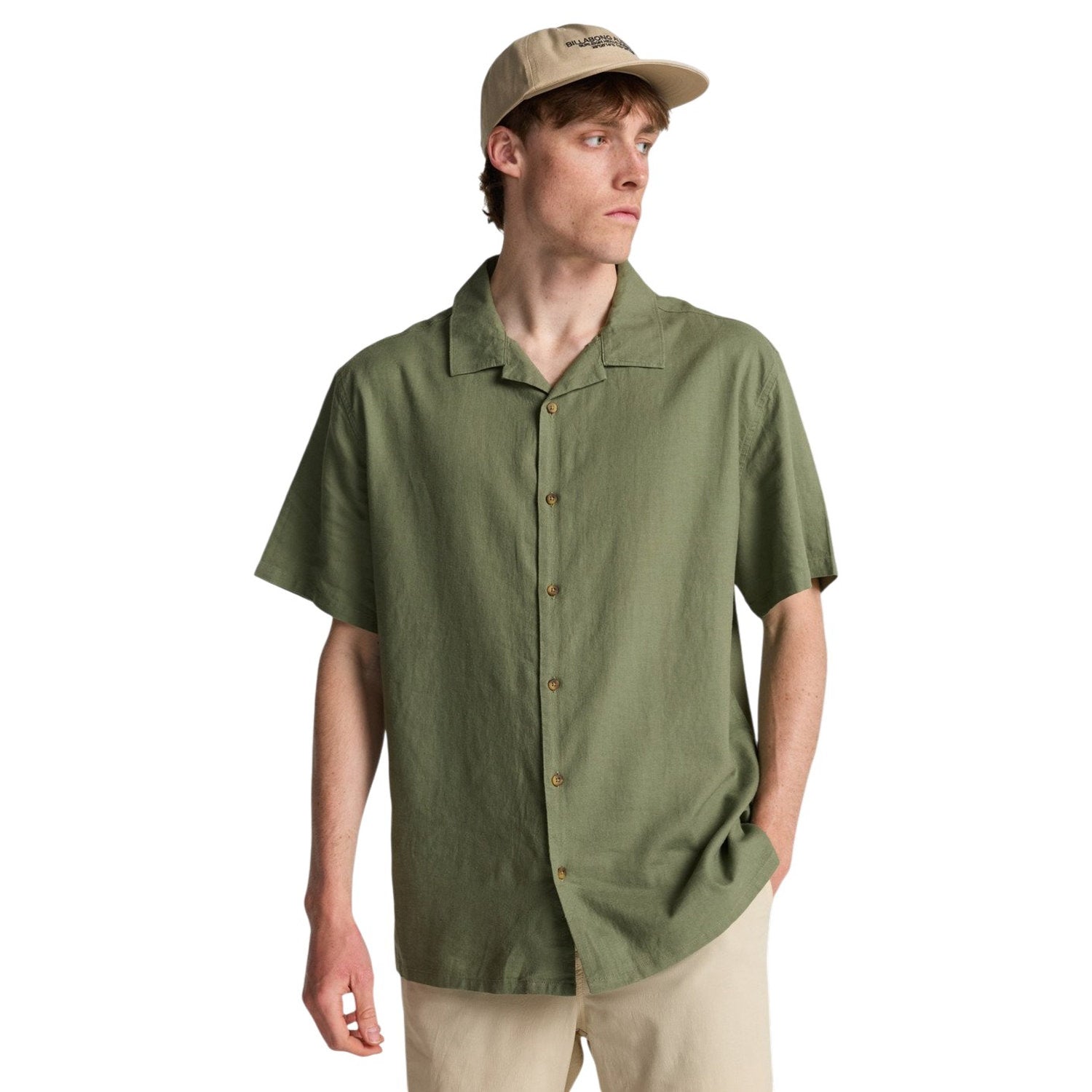 Billabong | Men Vacay Linen Shirt Short Sleeves