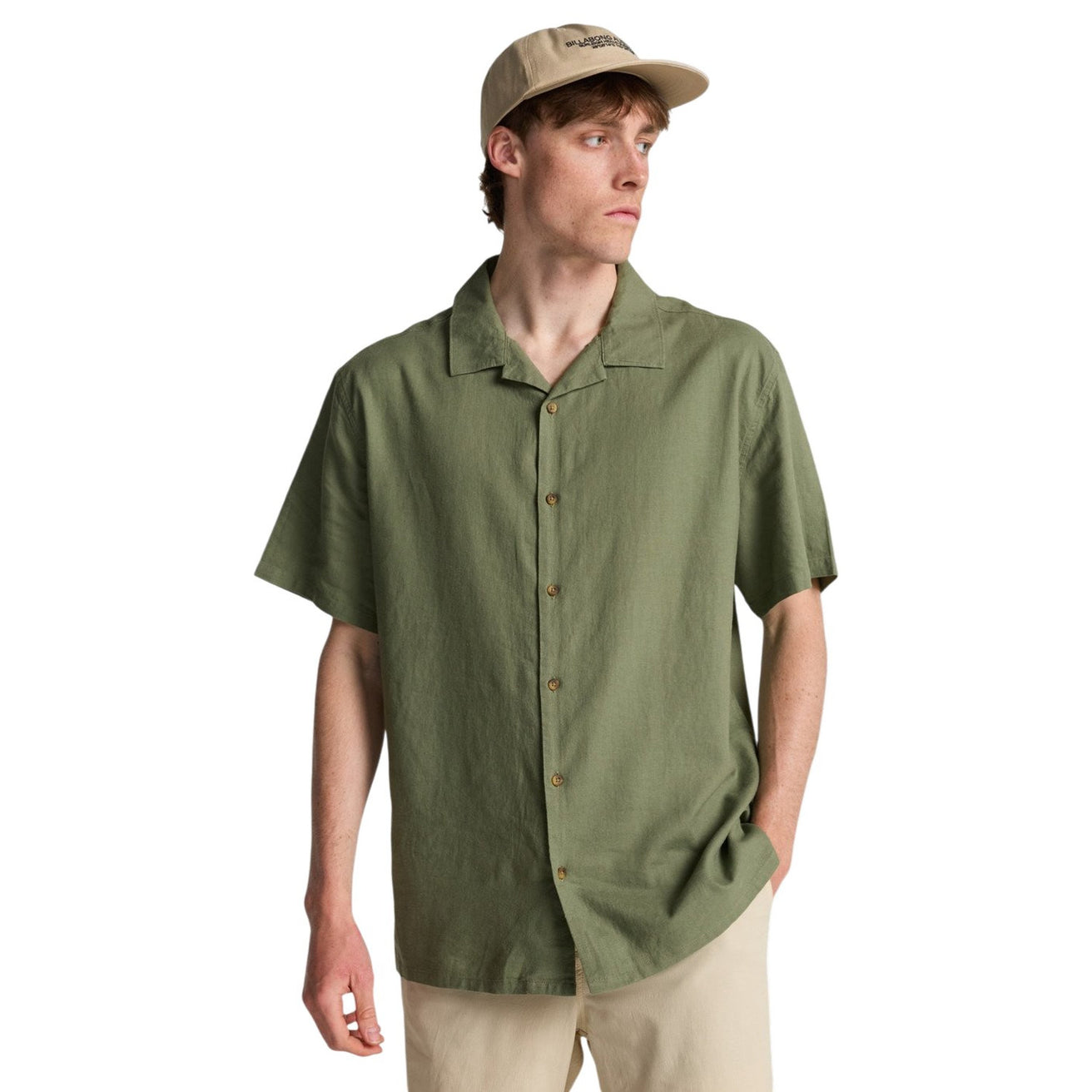 Billabong | Men Vacay Linen Shirt Short Sleeves