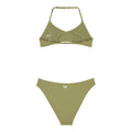 Roxy | Girls Solid Active Triangle Bralette Two Piece Bikini