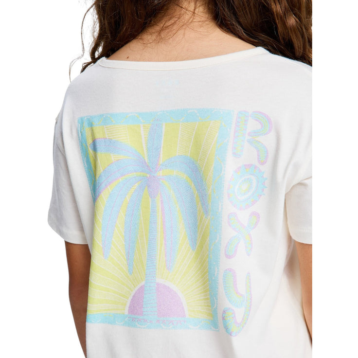 Roxy | T-Shirt à Manches Courtes Fille Lilyregular Night Vintage