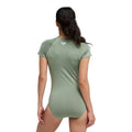 Roxy | Shorty à Manches Courtes Femme Essentials Front Zip