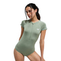 Roxy | Shorty à Manches Courtes Femme Essentials Front Zip