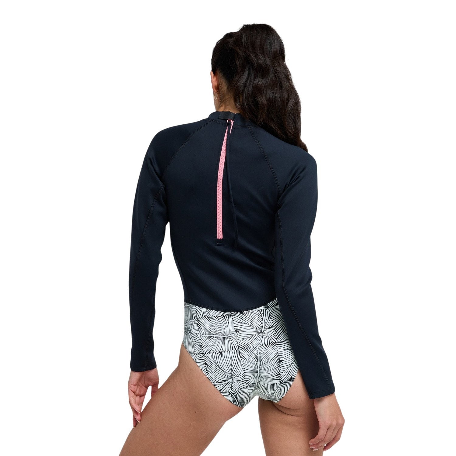 Roxy | Maillot de Bain Une Pièce à Manches Longues Femme Pro Surf