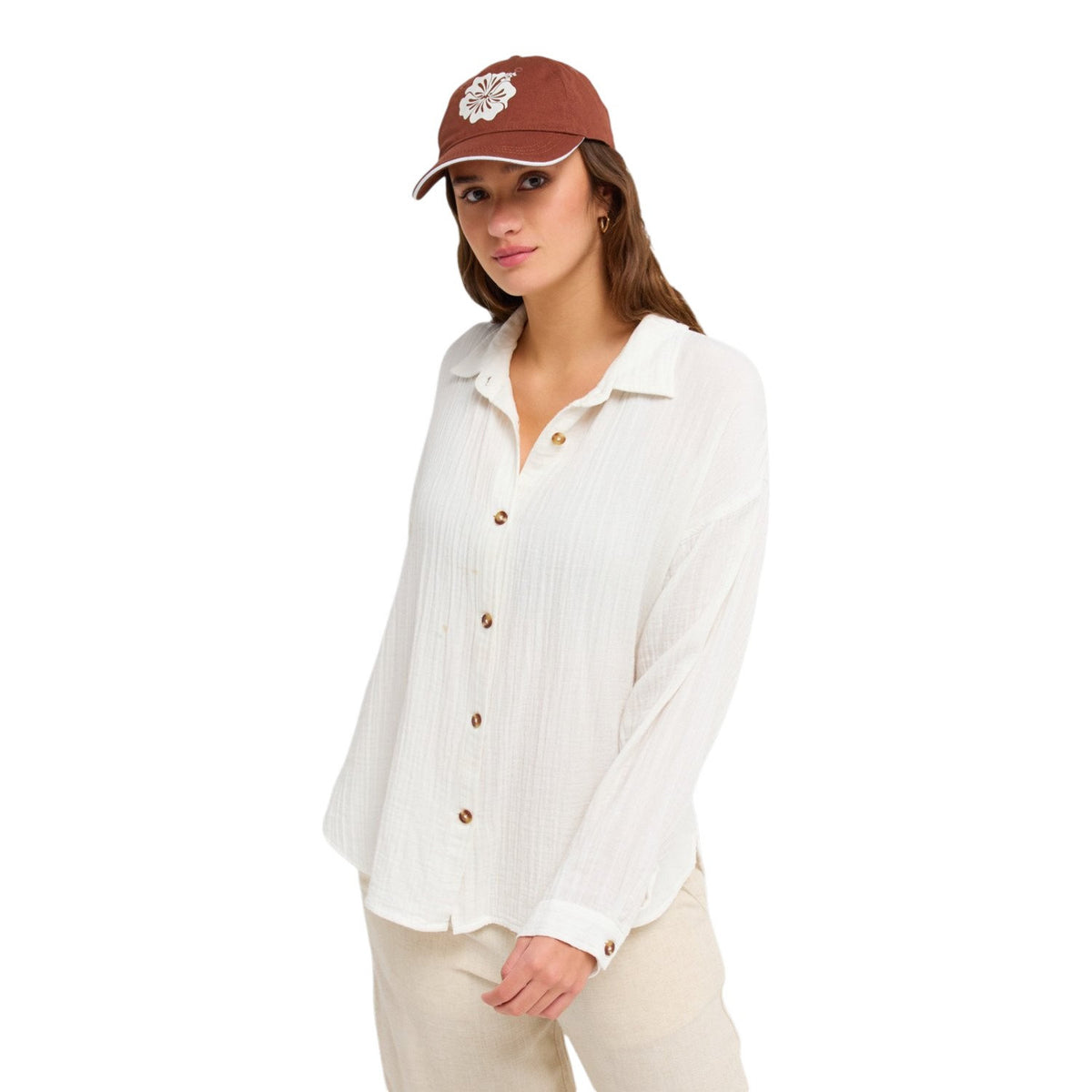 Roxy | Women Morning Shine Woven Shirt Long Sleeves