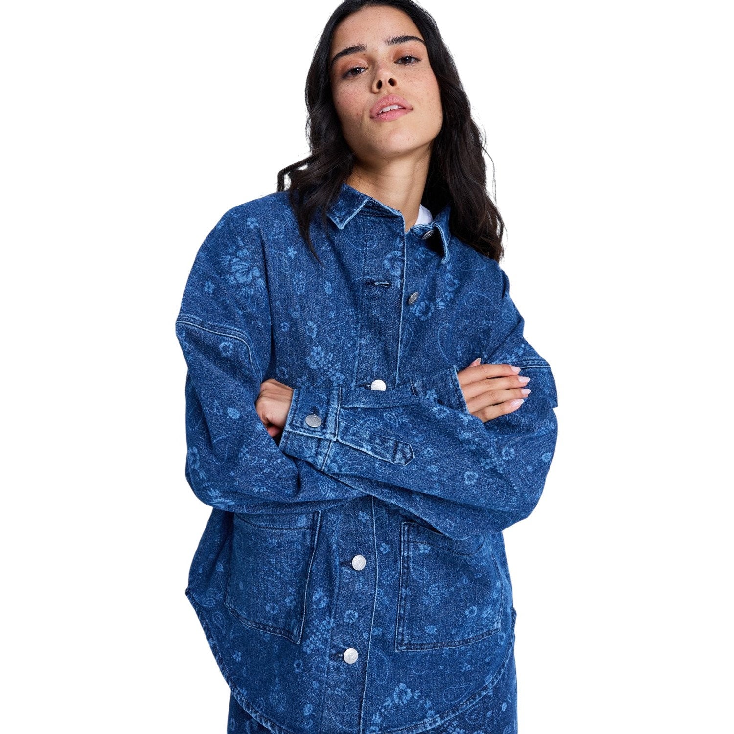 Roxy | Women Kick Back Washed Denim Jacket