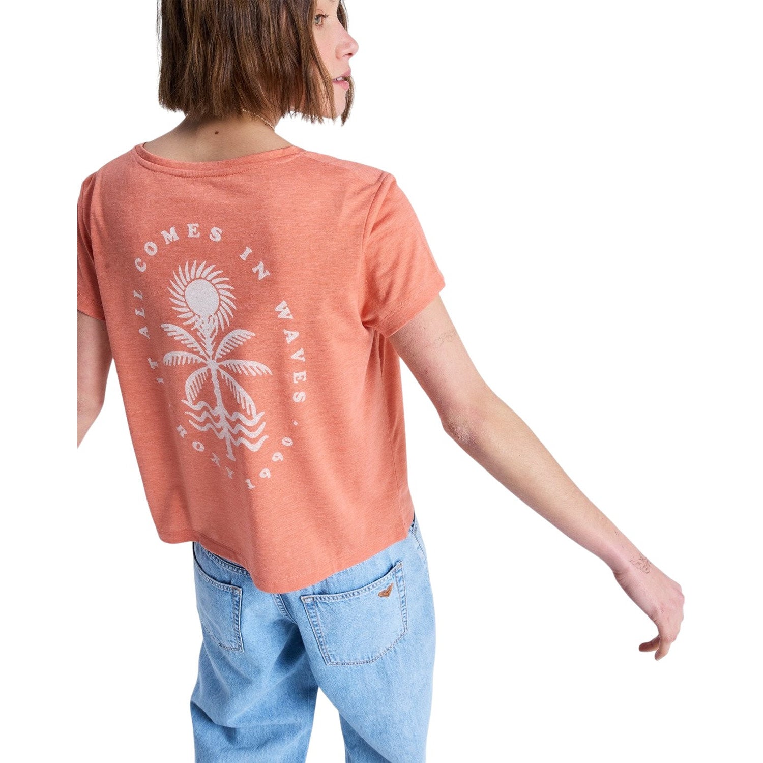 Roxy | Women Laguna Green T-Shirt Short Sleeves