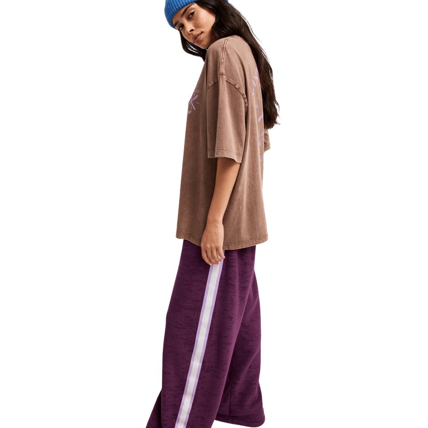 Roxy | T-Shirt à Manches Courtes Femme Talloversize Washed