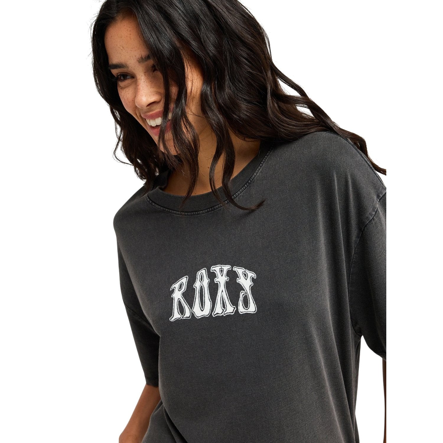 Roxy | T-Shirt à Manches Courtes Femme Talloversize Washed