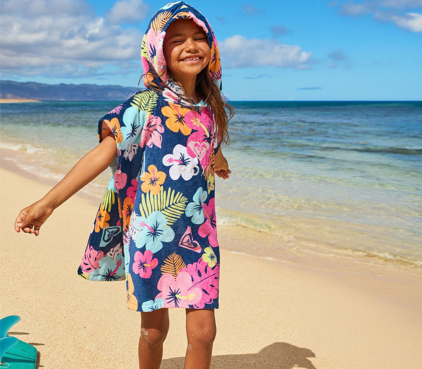 Roxy | Girls Stay Magical Printed Poncho