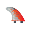 FCS | Fin PC3 Red Smoke Tri Fin Set