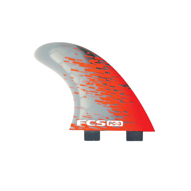 FCS | Fin PC3 Red Smoke Tri Fin Set