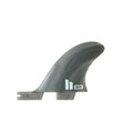 FCS | FCS II Mark Richards Neo Glass Eco Twin + Stabiliser Fins - Smoke Swirl