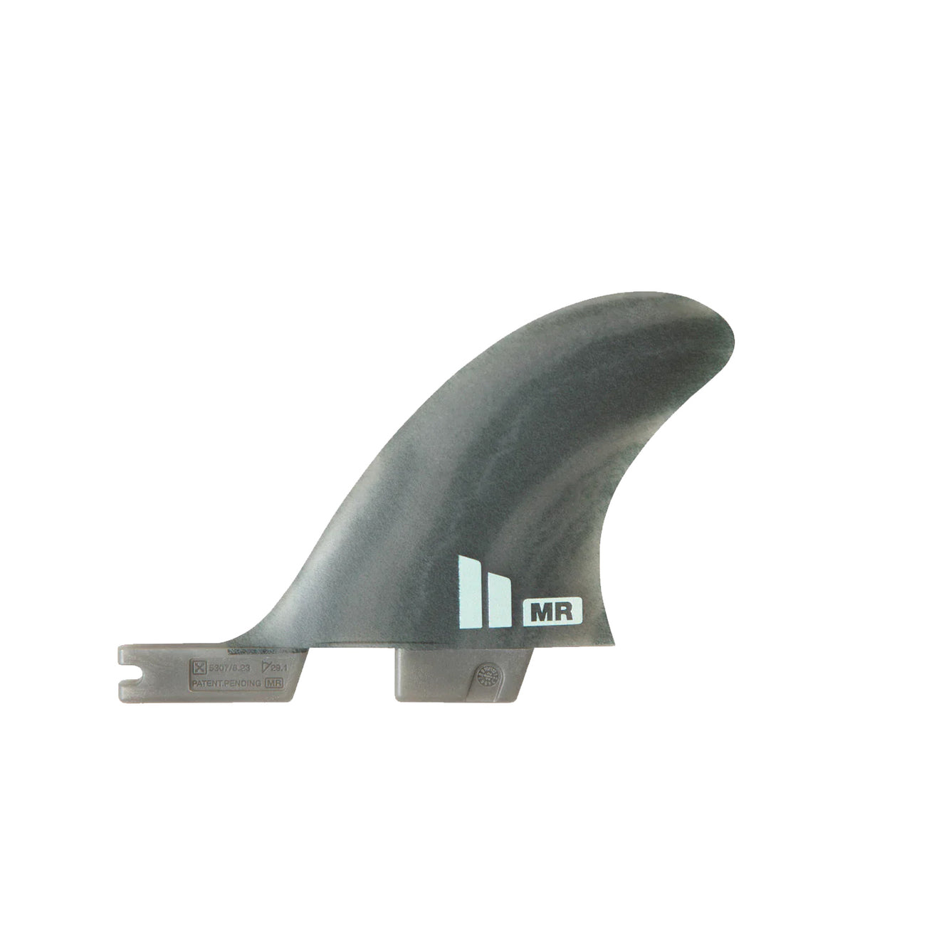 FCS | FCS II Mark Richards Neo Glass Eco Twin + Stabiliser Fins - Smoke Swirl