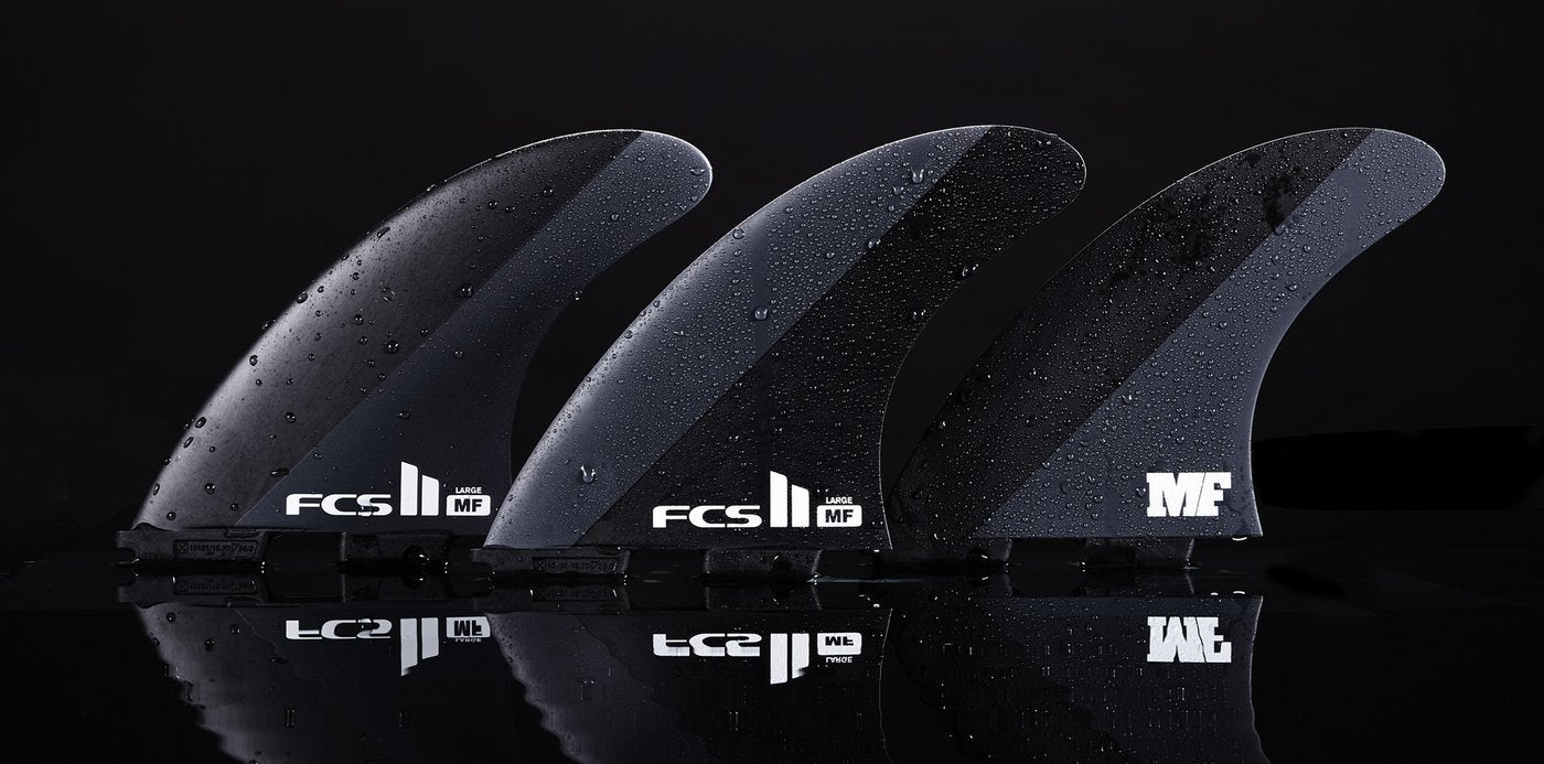 FCS | Mick Fanning Neo Carbon Thruster Fin Set - FCS II