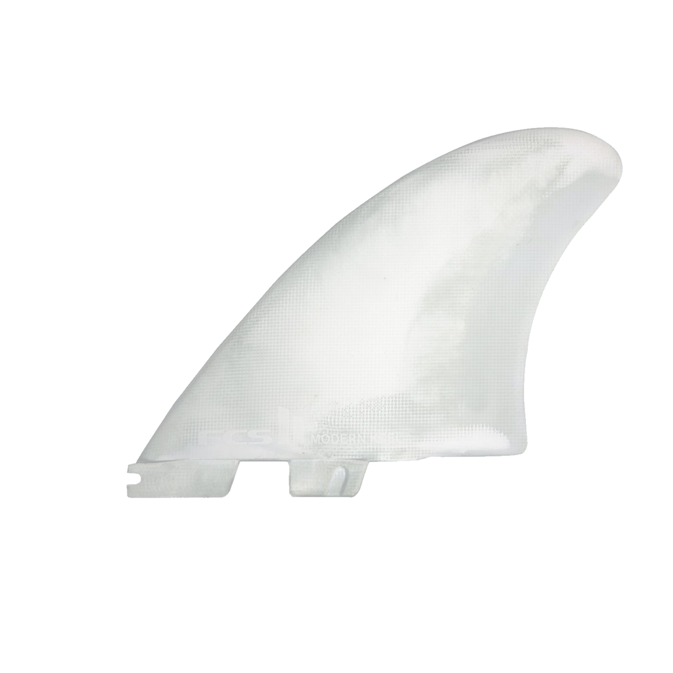FCS II Modern Keel PC Aircore White Twin Fin Set - FCS - GONG Galaxy FCS II Modern Keel PC Aircore White Twin Fin Set - FCS - GONG Galaxy