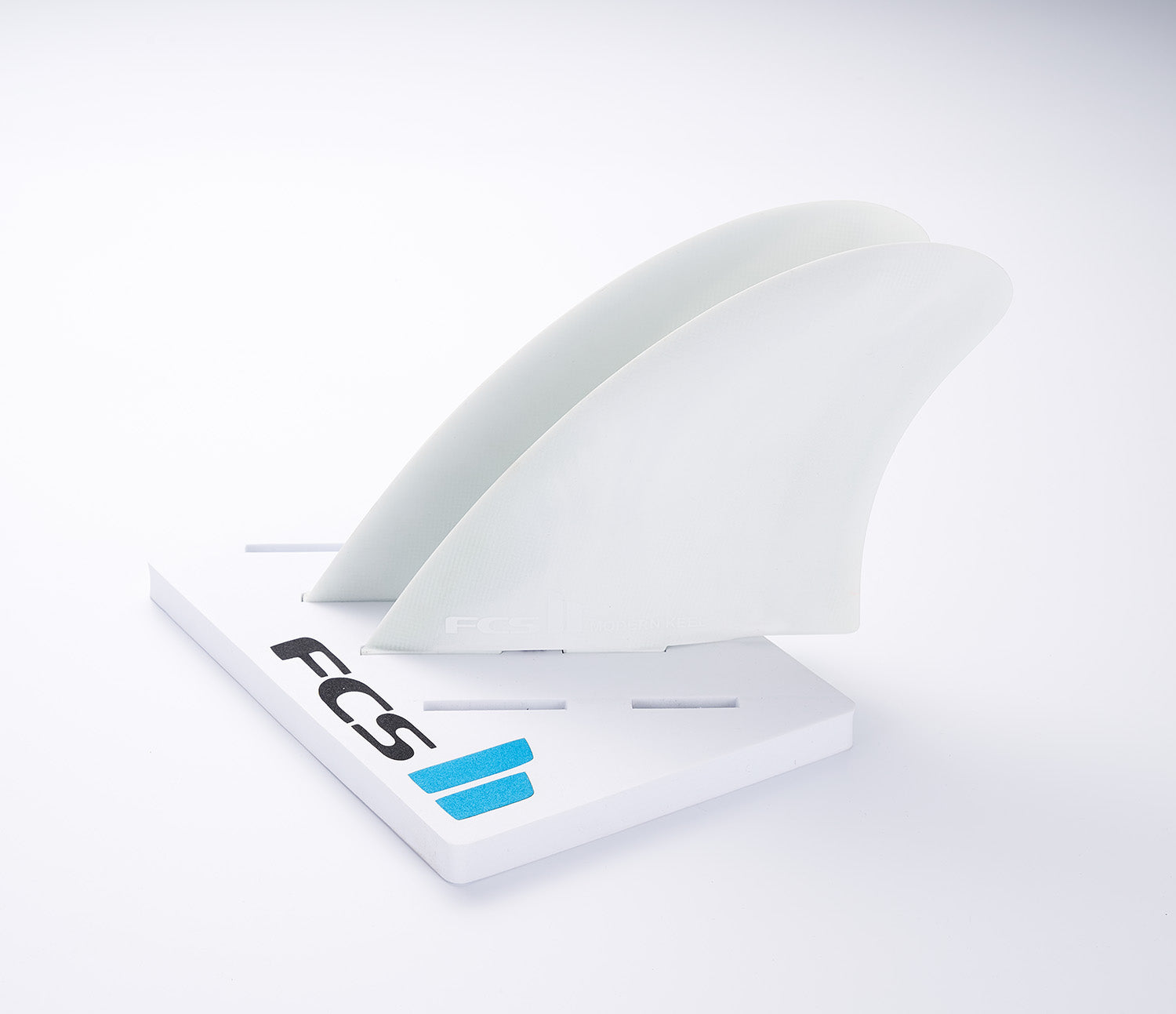 FCS | FCS II Modern Keel PC Aircore White Twin Fin Set