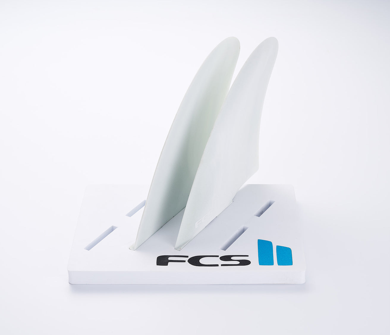 FCS | FCS II Modern Keel PC Aircore White Twin Fin Set