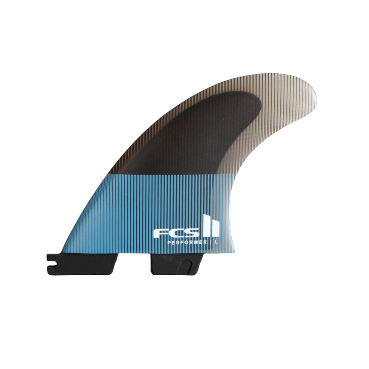 FCS | FCS II Performer PC Tranquil Blue Tri Fin Set