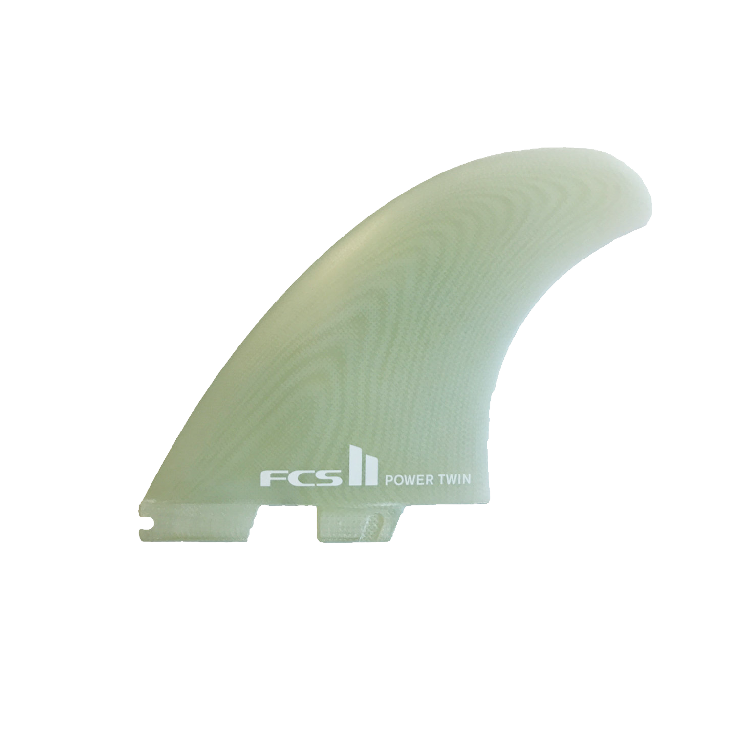 FCS | FCS II Power Twin PG Clear Twin Fin Set
