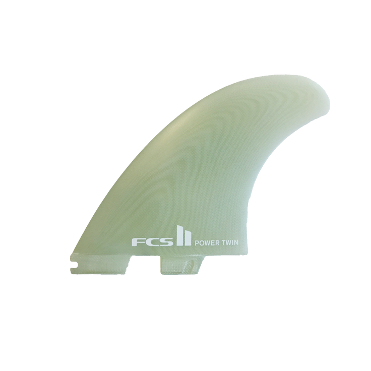 FCS | FCS II Power Twin PG Clear Twin Fin Set