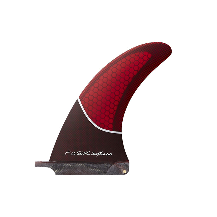 GONG | Fin US Red Honeycomb 8" 200mm