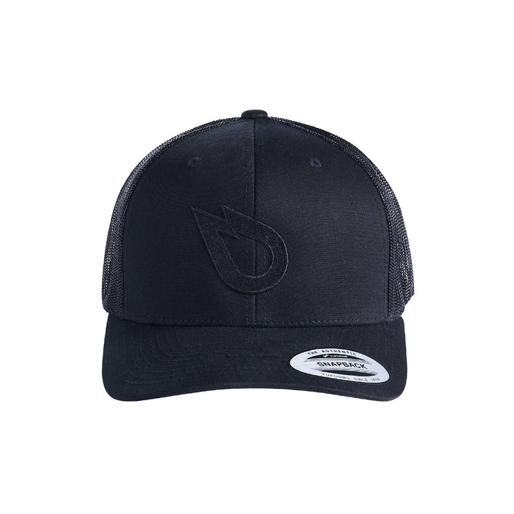 GONG | Casquette Trucker Black Flame Ball