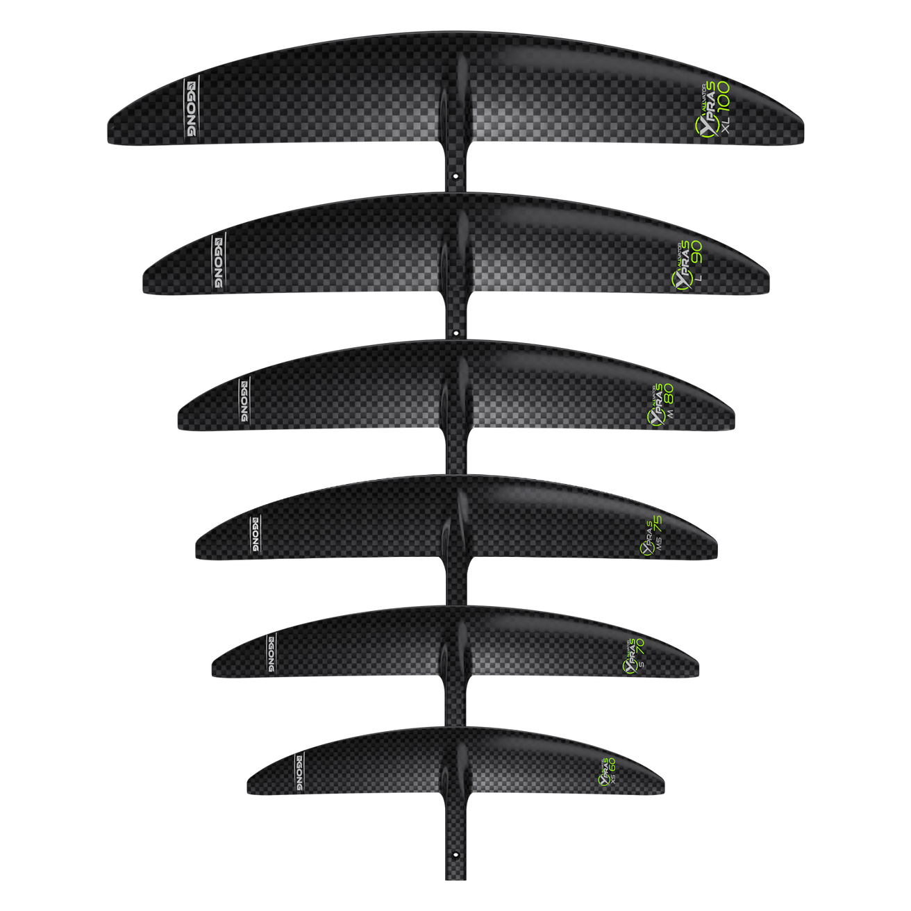 GONG | Foil Front Wing Pro Ypra Slalom V2 - Black