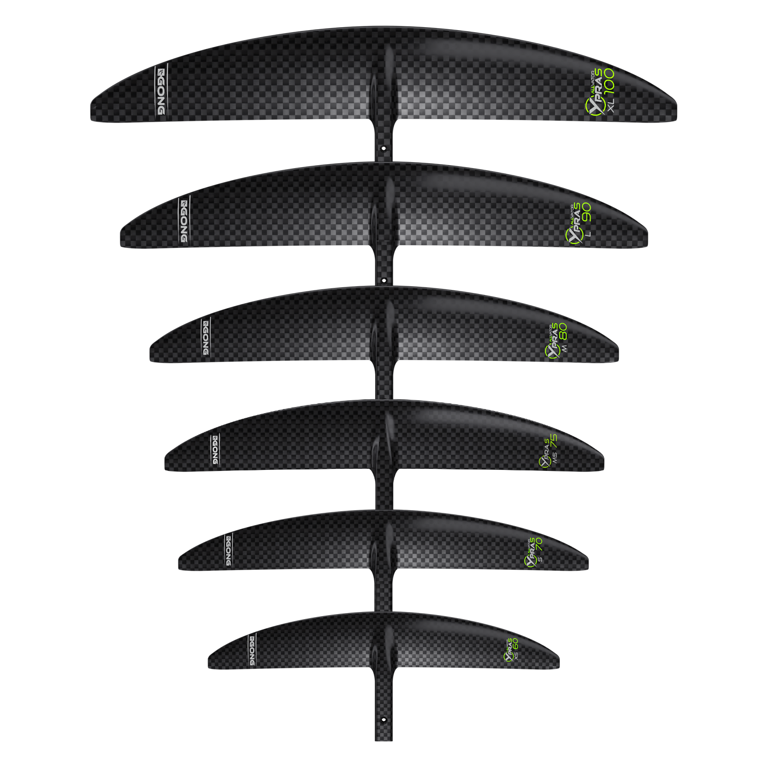 GONG | Foil Front Wing Pro Ypra Slalom V2 - Black