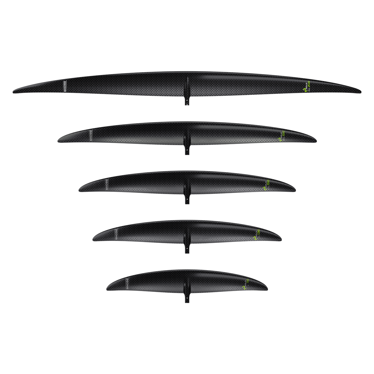 GONG | Foil Front Wing Sirus V2 - Black