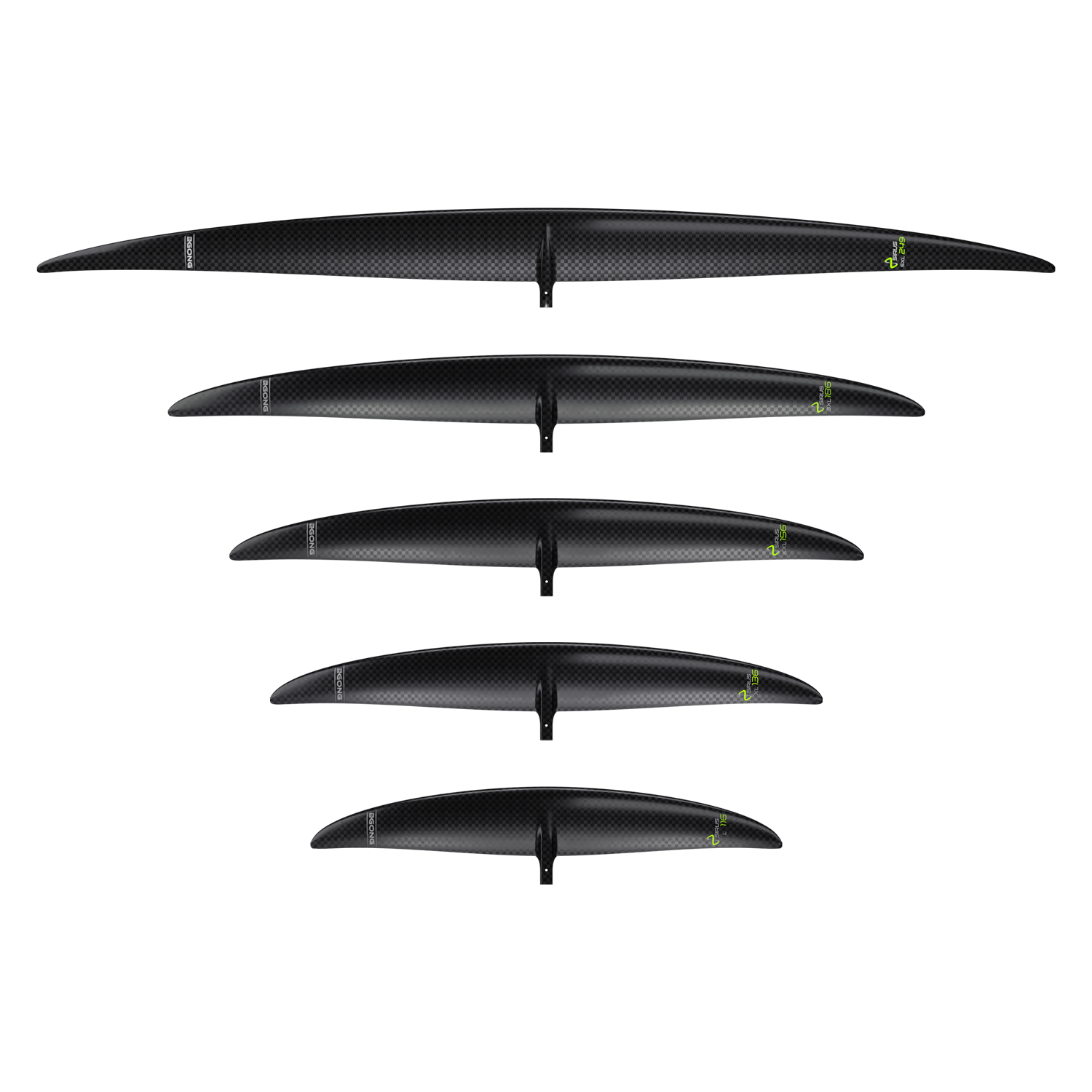 GONG | Foil Front Wing Sirus V2 - Black