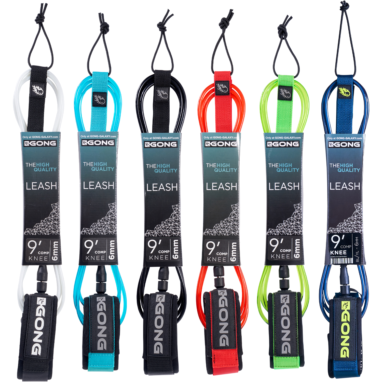 GONG | Leash Surf Comp Genou - 6mm