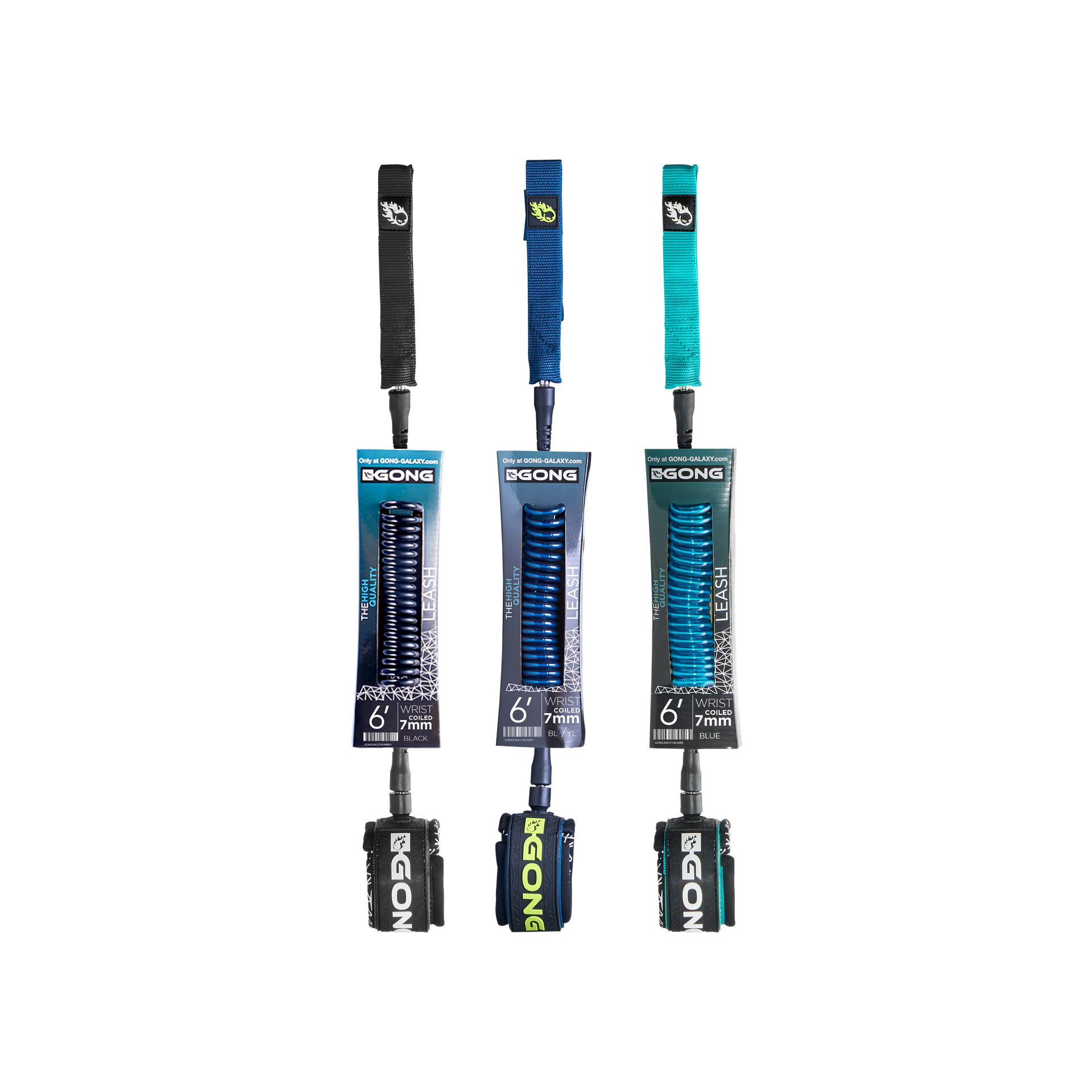 GONG | Leash Coiled Big Wave 7mm Wrist