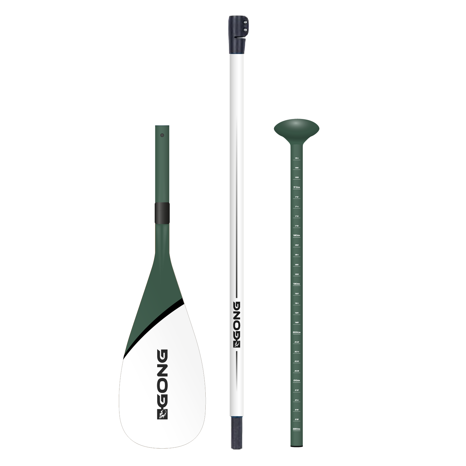 GONG | Pagaie Carbon Mix 30% Reglable 3 Parties Limited Edition River