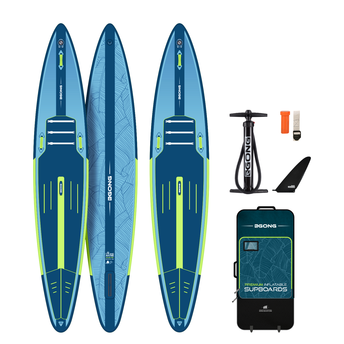GONG | SUP Inflatable 12'6 Couine Marie Race Flat Water