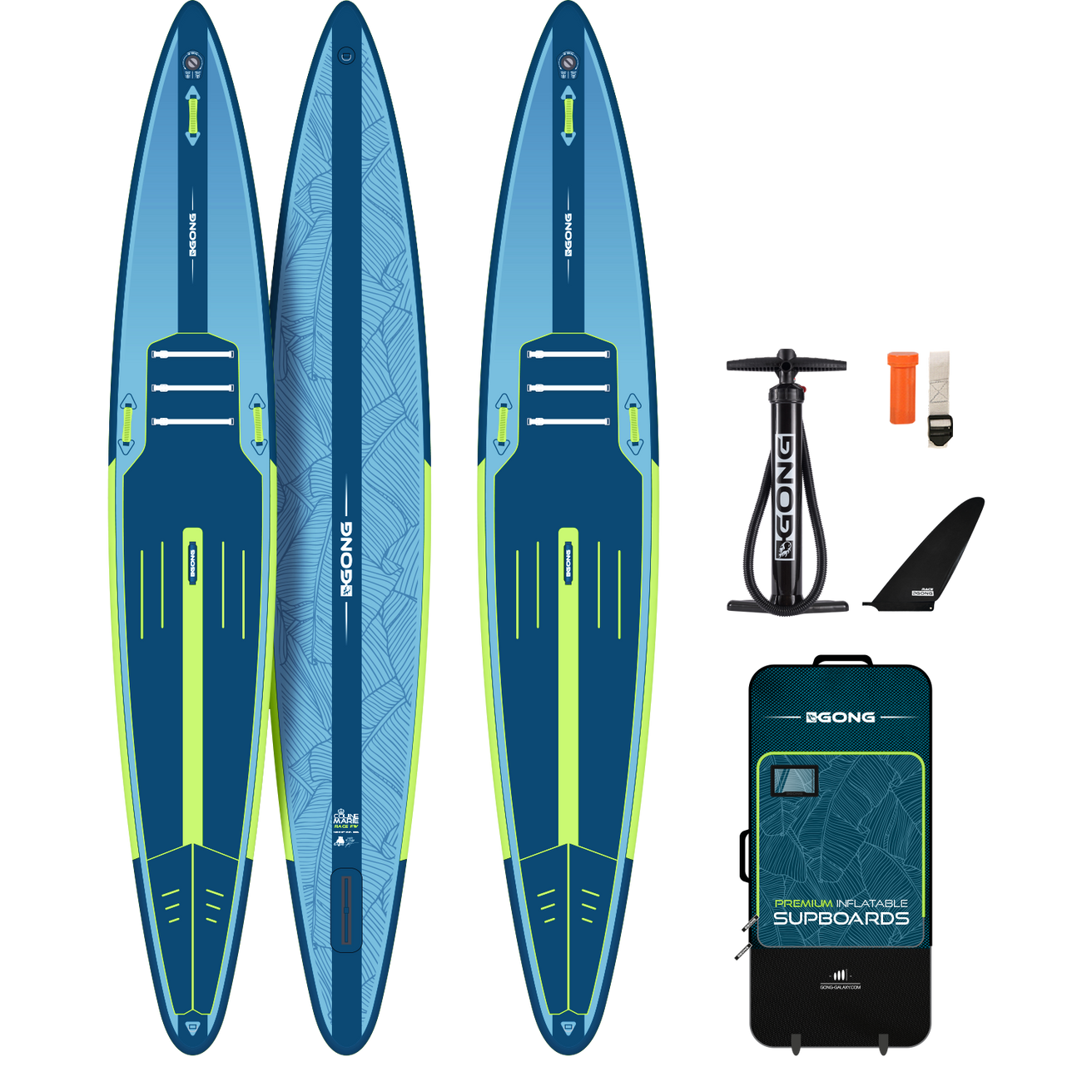 GONG | SUP Inflatable 14'0 Couine Marie Race Flat Water