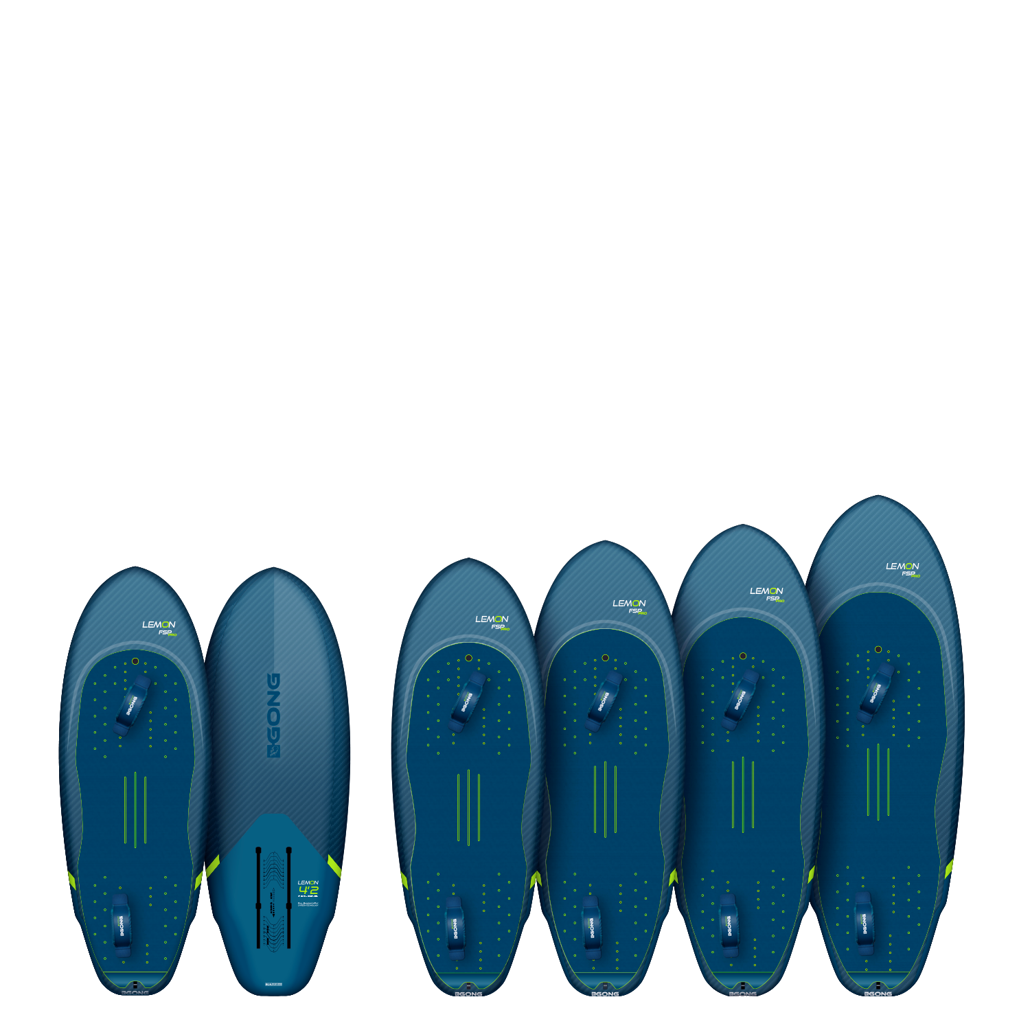 GONG | Surf Foil Board Lemon FSP Pro