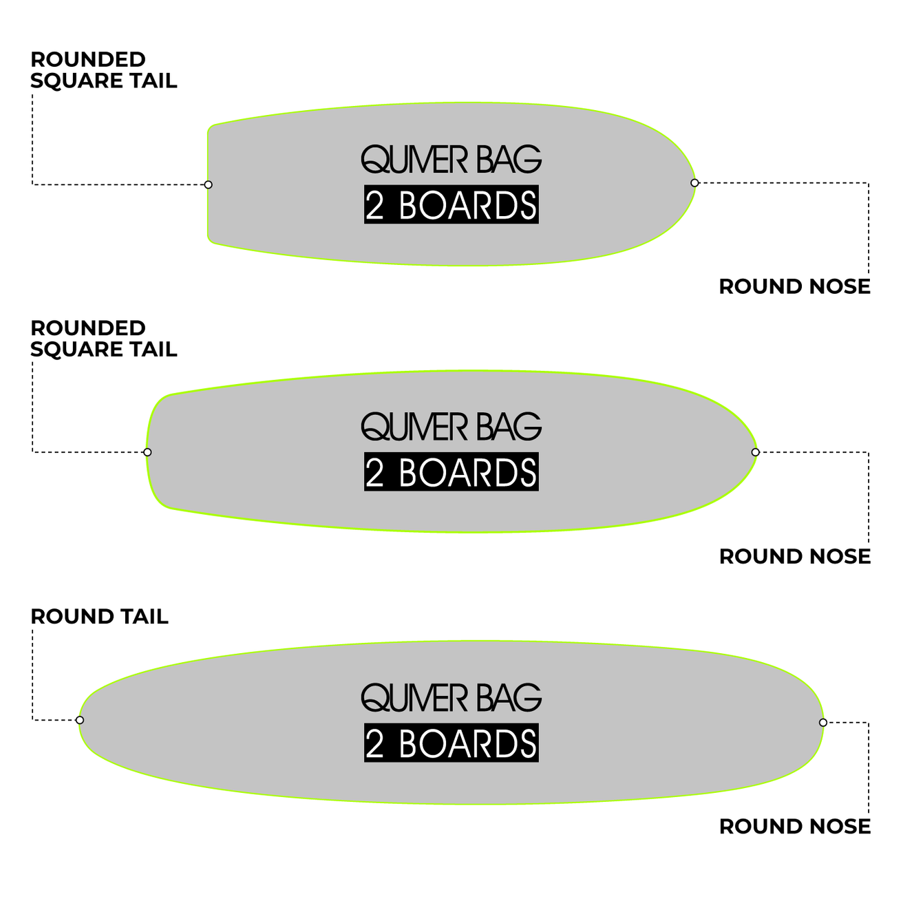 GONG | Surf Quiver Bag