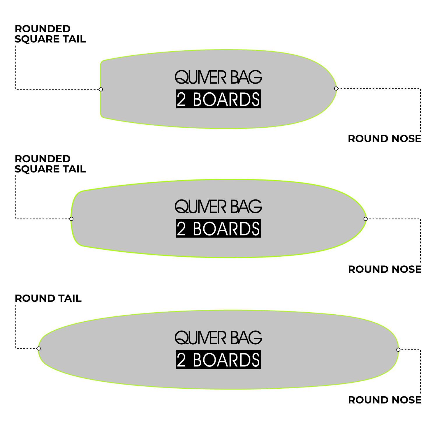 GONG | Surf Quiver Bag