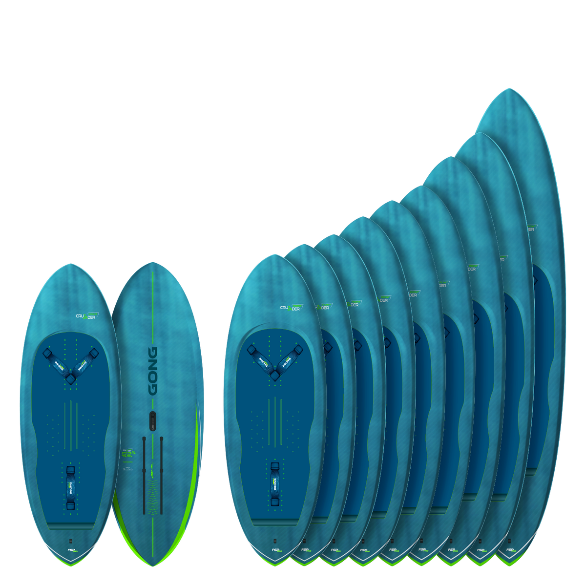 GONG | Wing Foil Board Cruzader Point FSP Pro