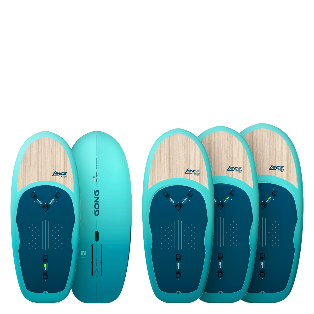 GONG | Wing Foil Board Lance Wood 2X