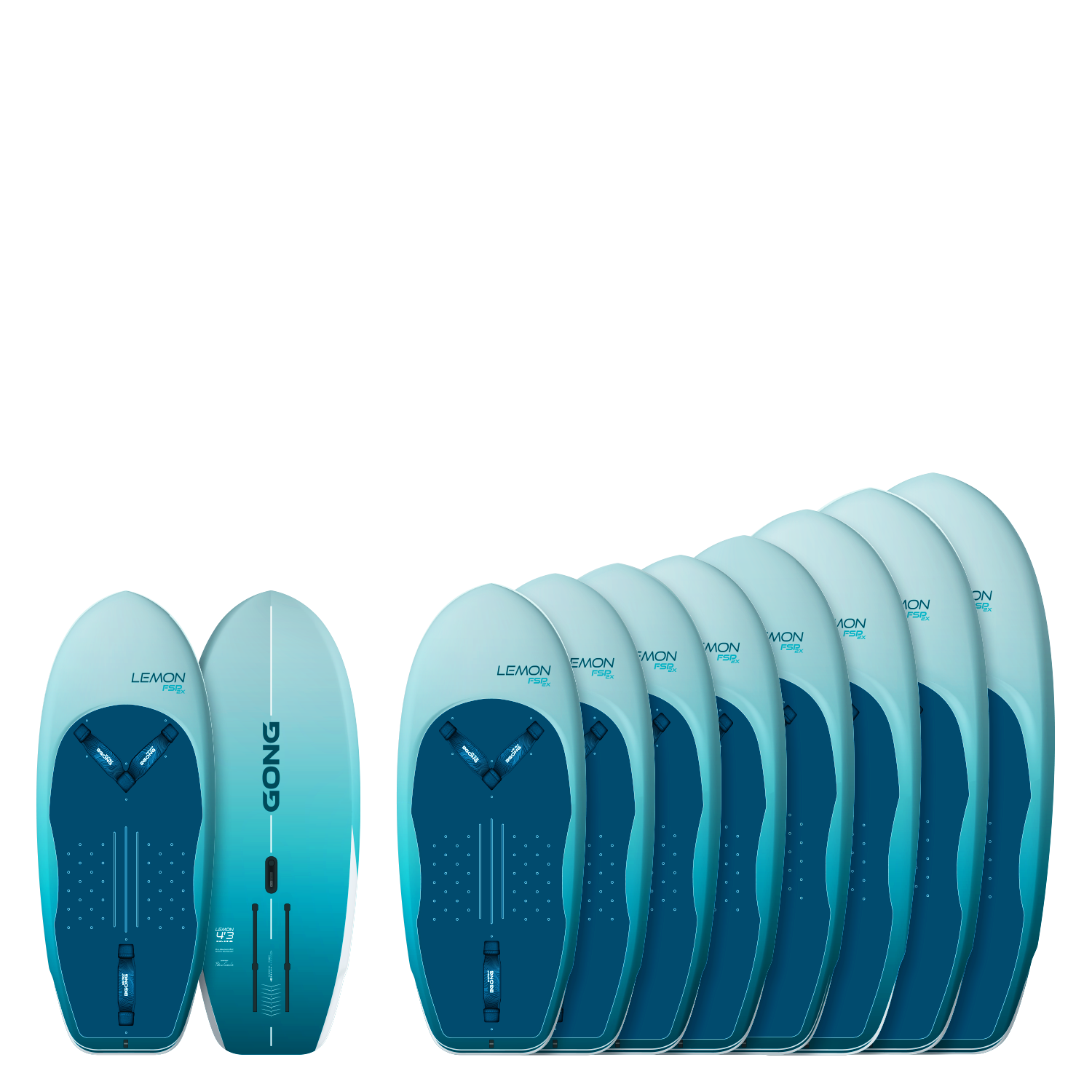 GONG | Wing Foil Board Lemon FSP 2X